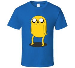 Jake The Dog Adventure Time Cartoon T Shirt