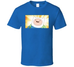 Finn The Human Adventure Time T Shirt