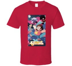 Steven Universe Logo Cartoon T Shirt