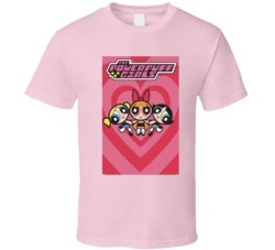 Powerpuff Girls Blossom Bubbles Buttercup Tahi T Shirt