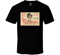 Olde Frothingslosh Ale Beer Logo Pittsburgh T Shirt