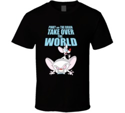 Pinky And The Brain Take Over The World T Shirt