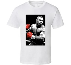 Iron Mike Tyson Boxing Legend Comic Book Pic T Shirt