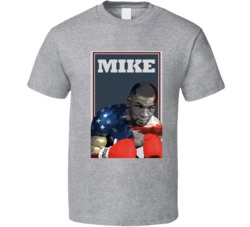 Iron Mike Tyson American Flag Usa Boxing T Shirt