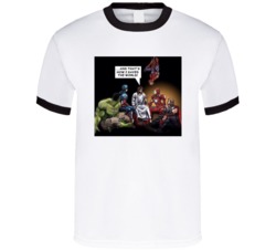 Jesus Christ Super Hero Saves The World T Shirt