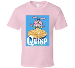 Quisp Crunchy Corn Cereal Mascot T Shirt