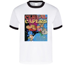 Cereal Capers Cap N Crunch Quisp Quake T Shirt