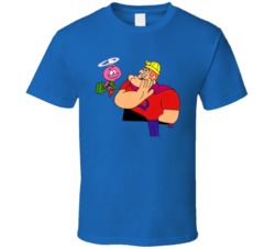 Quake And Quisp Quaker Cereal Mascot T Shirt
