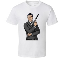Sterling Malory Archer Cia Fx T Shirt