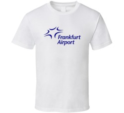 Frankfurt German Airport Logo T Shirt
