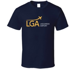 Laguardia International Lga Airport T Shirt