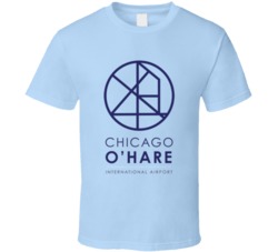 Chicago Ohare International Airport Ord T Shirt