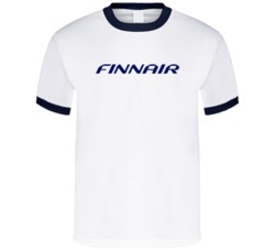 Finnair Findland Airline T Shirt