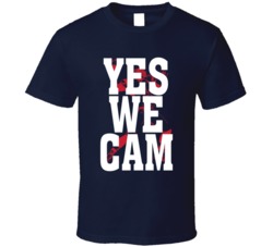 Yes We Cam Newton Quarterback New England Football Fan T Shirt
