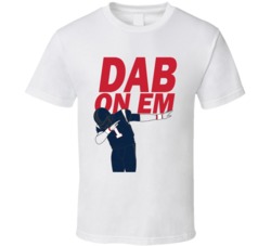 Dab On Em Cam Newton Quarterback New England Football Fan T Shirt