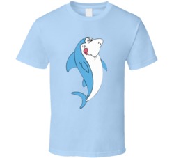 Jabberjaw Shark Cartoon T Shirt