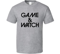 Game And Watch Logo Nintendo T Shirt