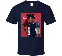 Cam New England Football Quarterback T Shirt