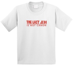 Harley Quinn The Last Jedi Is Not Canon T Shirt