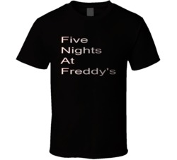 Five Nights At Freddys Logo T Shirt
