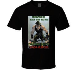 Knowing Is Half The Battle The Rest Is Violence Gi Joe T Shirt