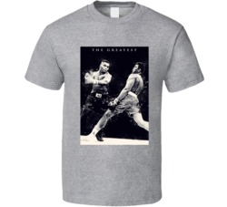 Mike Tyson Muhammad Ali  Boxing T Shirt