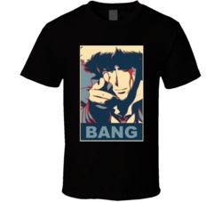 Cowboy Bebop Bang Manga Hope T Shirt