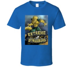 Extreme Dinosaurs Cartoon T Shirt