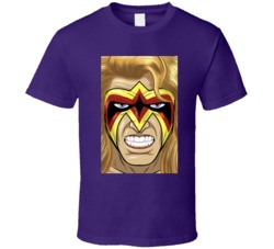 The Ultimate Warrior Wwf Champion T Shirt