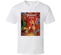 Dragons Lair Arcade Video Game T Shirt