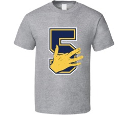 Fab Five Michigan Basketball Fan Cool T Shirt