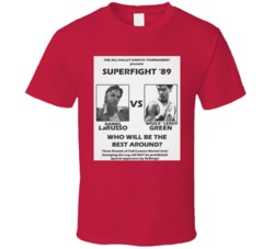 Karate Kid Daniel Vs Bruce Leroy Green T Shirt