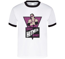Bret The Hitman Hart Wwf T Shirt