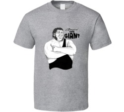 Andre The Giant Wrestling Fan T Shirt