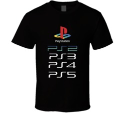 Sony Play Station Five 5 T Shirt