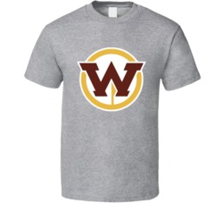 Washington Warriors Football Fan T Shirt
