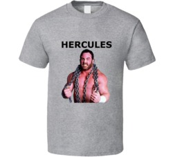 Hercules Hernandez Wwf Logo T Shirt