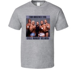 Four Horsemen 1990 Still Running Atlanta T Shirt
