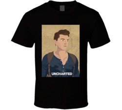 Uncharted Tom Holland Cartoon T Shirt