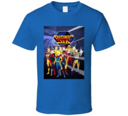 Bionic Six Toys Cartoon T Shirt