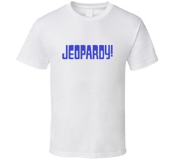 Jeopardy Logo Game Show T Shirt