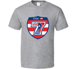 Usa Rugby Sevens Logo America T Shirt