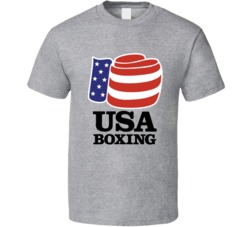 Usa Boxing Fight Sports Fan T Shirt