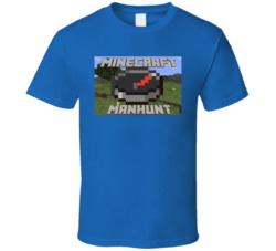 Minecraft Manhunt Logo T Shirt