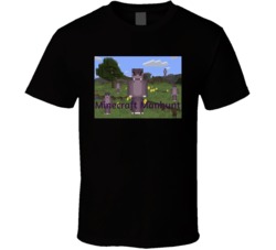 Minecraft Manhunt Logo T Shirt