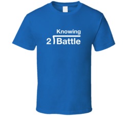 Gi Joe Knowing Is Half The Battle Equation T Shirt