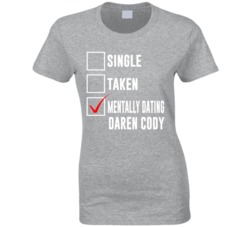 Mentally Dating Daren Cody Animal Kingdom Ladies T Shirt