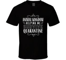 Animal Kingdom Heliping Me Survive Quarantine T Shirt