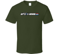 Gi Joe Knowing Is Half The Battle Cartoon Fan T Shirt