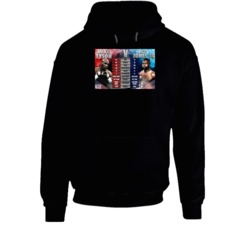 Mike Tyson Vs Roy Jones Jr Tale Of The Tape Hoodie